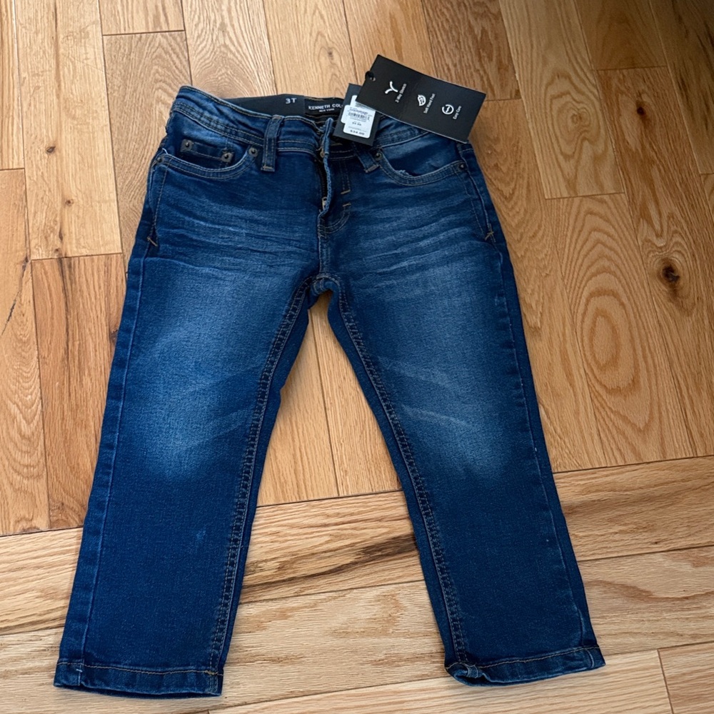 Little Girls Straight Blue Jeans 3T